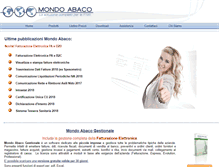 Tablet Screenshot of mondoabaco.it